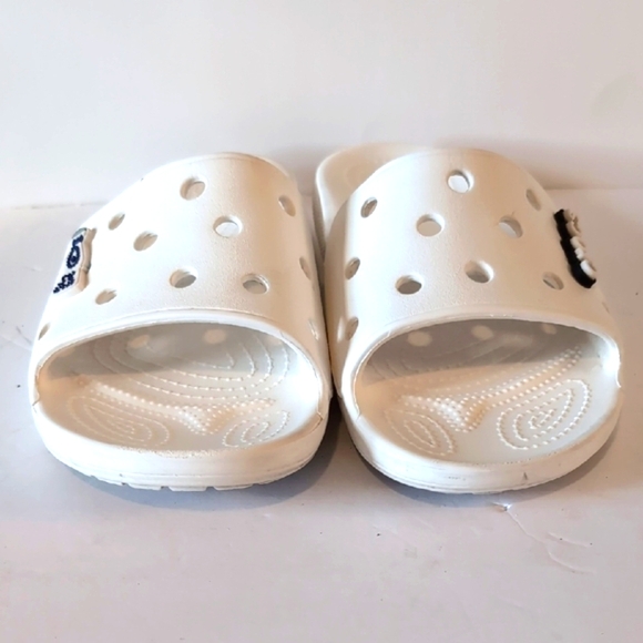 CROCS White Slide Sandals - Picture 4 of 10